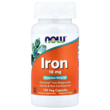 NOWFoods_Iron_18mg_120VegCapsules - USA Mega Market