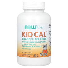 NOWFoods_KidCal_Orange_100Chewables - USA Mega Market