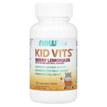NOW Foods, Kids, Kid Vits™, Berry Lemonade, Chewable Tablets