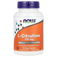 NOW Foods, L-Citrulline, 750 mg