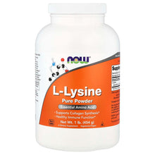 NOWFoods_L-LysinePurePowder_1lb_454g - USA Mega Market