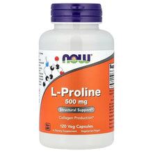 NOWFoods_L-Proline_120VegCapsules_0.5gperCapsule - USA Mega Market