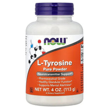 NOW Foods, L-Tyrosine Pure Powder, 4 oz (113 g)