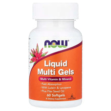 NOW Foods, Liquid Multi Gels, Softgels
