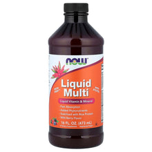 NOWFoods_LiquidMulti_WildBerry_16floz_473ml - USA Mega Market