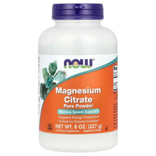 NOWFoods_MagnesiumCitratePurePowder_8oz_227g - USA Mega Market