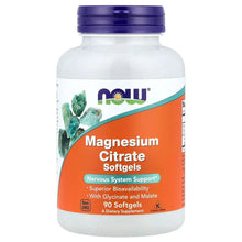 NOWFoods_MagnesiumCitrate_90Softgels_133mgperSoftgel - USA Mega Market