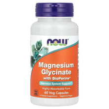 NOWFoods_MagnesiumGlycinateWithBioPerine_60VegCapsules - USA Mega Market