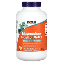 NOWFoods_MagnesiumInositolRelax_Lemonade_16oz_454g - USA Mega Market