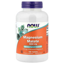 NOWFoods_MagnesiumMalate_1_000mg_180Tablets - USA Mega Market