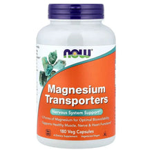 NOWFoods_MagnesiumTransporters_120mg_180VegCapsules - Brands For Less USA