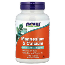 NOWFoods_Magnesium_CalciumWithZincandVitaminD-3_100Tablets - USA Mega Market