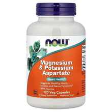 NOWFoods_Magnesium_PotassiumAspartateWithTaurine_120VegCapsules - USA Mega Market