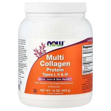 NOWFoods_MultiCollagenProtein_Unflavored_16oz_454g - USA Mega Market