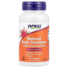 NOWFoods_NaturalBetaCarotene_7_500mcg_25_000IU_90Softgels_69c8edae-44e6-44cc-9976-9e6a76ab0574 - USA Mega Market