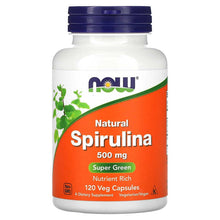 NOWFoods_NaturalSpirulina_500mg_120VegCapsules - USA Mega Market