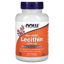 NOWFoods_Non-GMOLecithin_100Softgels - USA Mega Market
