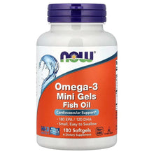 NOWFoods_Omega-3MiniGelsFishOil_180Softgels_0.5gperSoftgel - USA Mega Market