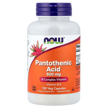 NOWFoods_PantothenicAcid_500mg_100VegCapsules - USA Mega Market