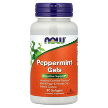 NOWFoods_PeppermintGelsWithGinger_FennelOils_90Softgels - USA Mega Market