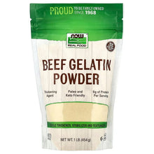 NOW Foods, Real Food, Beef Gelatin Powder, 1 lb (454 g)