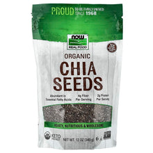 NOWFoods_RealFood_OrganicChiaSeeds_12oz_340g - USA Mega Market