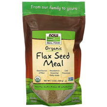 NOWFoods_RealFood_OrganicFlaxSeedMeal_12oz_340g - USA Mega Market