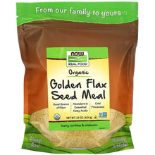 NOWFoods_RealFood_OrganicGoldenFlaxSeedMeal_22oz_624g - USA Mega Market