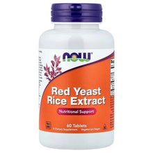 NOWFoods_RedYeastRiceExtract_60Tablets - USA Mega Market