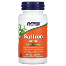 NOWFoods_Saffron_50mg_60VegCapsules - USA Mega Market