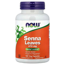 NOWFoods_SennaLeaves_470mg_100VegCapsules - USA Mega Market
