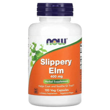 NOWFoods_SlipperyElm_400mg_100VegCapsules - USA Mega Market