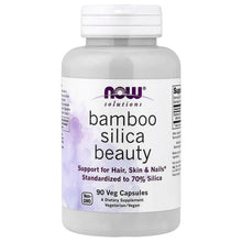 NOWFoods_Solutions_BambooSilicaBeauty_90VegCapsules_380mgperCapsule - USA Mega Market