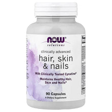 NOWFoods_Solutions_ClinicallyAdvancedHair_Skin_Nails_90Capsules - USA Mega Market