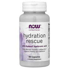 NOWFoods_Solutions_HydrationRescuewithHyabest_HyaluronicAcid_60Capsules - USA Mega Market