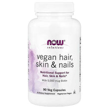 NOWFoods_Solutions_VeganHair_Skin_Nails_90VegCapsules - USA Mega Market