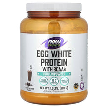 NOWFoods_Sports_EggWhiteProteinWithBCAAs_CreamyChocolate_1.5lbs_680g - USA Mega Market