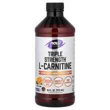 NOW Foods, Sports, L-Carnitine, Triple Strength, Citrus, 16 fl oz (473 ml)