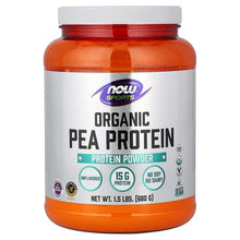 NOWFoods_Sports_OrganicPeaProteinPowder_Unflavored_1.5lbs_680g - USA Mega Market
