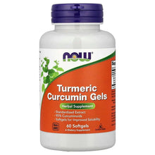 NOW Foods, Turmeric Curcumin Gels, Softgels (475 mg per Softgel)