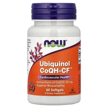 NOWFoods_UbiquinolCoQH-CF_50mg_60Softgels - USA Mega Market