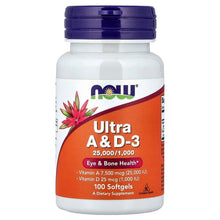 NOWFoods_UltraA_D3_100Softgels - USA Mega Market