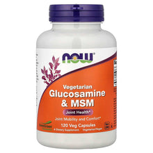 NOWFoods_VegetarianGlucosamine_MSM_120VegCapsules - USA Mega Market
