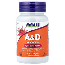 NOWFoods_VitaminA_D_100Softgels - USA Mega Market
