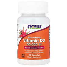 NOWFoods_VitaminD3_MaxPotency_50_000IU_15Capsules - USA Mega Market