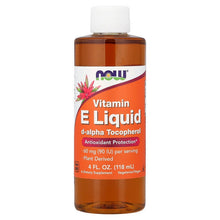 NOWFoods_VitaminELiquid_D-AlphaTocopherol_4floz_118ml - USA Mega Market