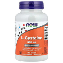NOW_Foods_L-Cysteine_500_mg_100_Tablets - USA Mega Market