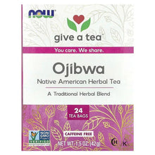 NOW Foods, Tea, Caffeine Free, 24 Tea Bags, 1.7 oz (48 g)