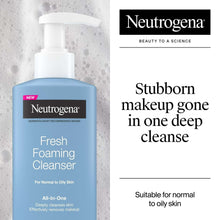 Neutrogena Fresh Foaming Facial Cleanser & Makeup Remover, 8.5 fl. oz