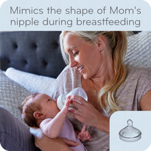 NUK Simply Natural Bottle with SafeTemp, 5 oz, 2 Pack, 0+ Months
